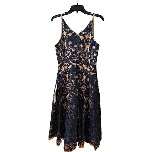 Dress the Population Blair Lace Midi Dress - Size Medium (new) - joarbit.com